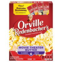 Orville Redenbacher's Movie Theater Butter Microwave Popcorn - 6 Each 