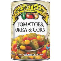 Margaret Holmes Tomatoes, Okra & Corn - 14.5 Ounce 