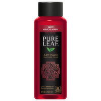 Pure Leaf Brewed Tea, Sweet Hibiscus Herbal - 42 Fluid ounce 