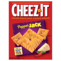 Cheez-It Baked Snack Crackers, Pepper Jack - 12.4 Ounce 