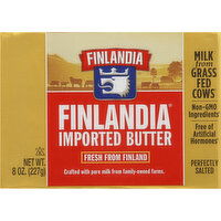 Finlandia Butter, Perfectly Salted, Imported - 8 Ounce 