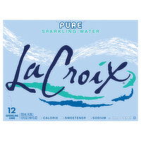 LaCroix LaCroix Sparkling Water, Pure - 12 Each 