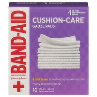 Band-Aid Gauze Pads, Small - 10 Each 