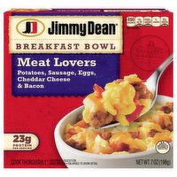 Jimmy Dean Breakfast Bowl, Meat Lovers - 7 Ounce 