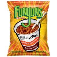 Funyuns Onion Flavored Rings, Hot & Spicy Chicken Ramen