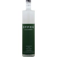 EFFEN Vodka, Cucumber - 750 Milliliter