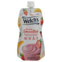 Welch's Protein Smoothie, Strawberry Banana - 6 Fluid ounce 