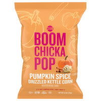 Angie's Boomchickapop Kettle Corn, Drizzled, Pumpkin Spice Flavored