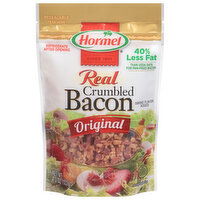 Hormel Bacon, Original, Crumbled, Real