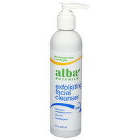 Alba Botanica Facial Cleanser, Exfoliating - 8 Fluid ounce 