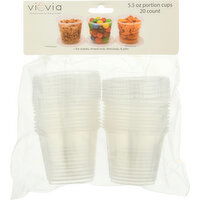 Viovia Portion Cups, 5.5 Ounce - 20 Each 