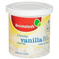 Brookshire's Creamy Vanilla Frosting - 16 Ounce 