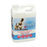 Paws Happy Life Lightweight Clumping Cat Litter, Scented For Multi-Cats