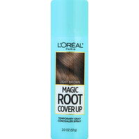 Magic Root Cover Up Concealer Spray, Light Brown - 2 Ounce 