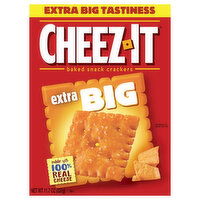 Cheez-It Baked Snack Crackers, Extra Big