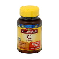 Nature Made Vitamin C, 500 mg, Caplets - 100 Each 