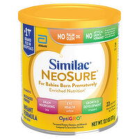 Similac Infant Formula with Iron, OptiGro, Milk-Based Powder, 0-12 Months - 13.1 Ounce 