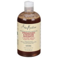 Shea Moisture Shampoo, Strengthen & Restore, Jamaican Black Castor Oil - 13 Fluid ounce 