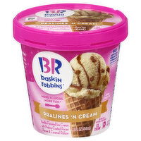 Baskin Robbins Ice Cream, Pralines 'n Cream - 14 Fluid ounce 