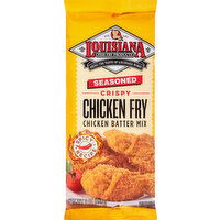 Louisiana Fish Fry Products Chicken Batter Mix, Chicken Fry, Seasoned - 9 Ounce 