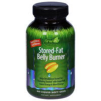 Irwin Naturals Belly Burner, Stored-Fat, Liquid Soft-Gels