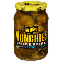 Mt Olive Pickles, Bread & Butter - 16 Fluid ounce 