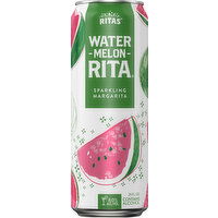 Ritas Sparkling Margarita, Water-Melon-Rita - 25 Ounce 