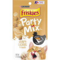 Friskies Cat Treats, Chicken & Gravy Flavors - 2.1 Ounce 