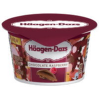 Haagen-Dazs Cultured Creme, Chocolate Raspberry - 4 Ounce 