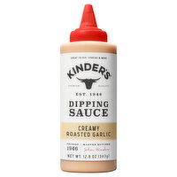 Kinder's Dipping Sauce, Creamy Roasted Garlic