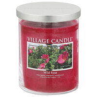 Village Candle Candle, Wild Rose - 14 Ounce 