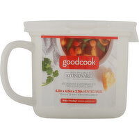 Goodcook Mug, Vented, Stoneware - 1 Each 