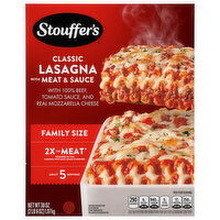 Stouffer's Lasagna, with Meat & Sauce, Classic, Family Size