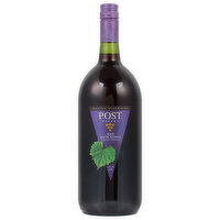 Post Winery Red Muscadine, Semi-Sweet,  American - 1.5 Litre 