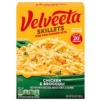 Velveeta Dinner Kit, One Pan, Chicken & Broccoli, Skillets - 13.6 Ounce 