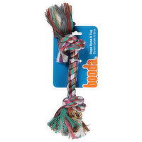 Booda Rope Bone & Tug, Multi-Color, Medium - 1 Each 