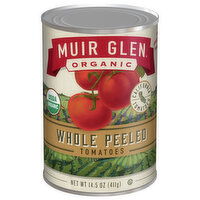 Muir Glen Organic Tomatoes, Whole Peeled - 14.5 Ounce 