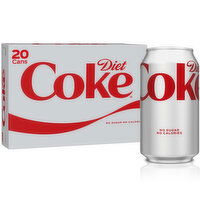 Diet Coke  Soda Soft Drink - 20 Each 