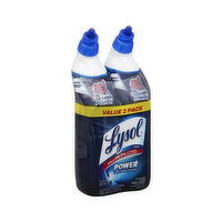 Lysol Toilet Bowl Cleaner, Power, Value 2 Pack