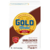 Gold Medal All Purpose Flour, Unbleached - 5 Pound 