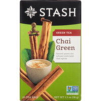 Stash Green Tea, Chai Green, Tea Bags - 20 Each 