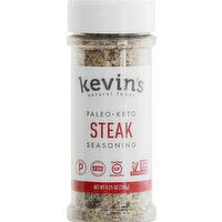 Kevin's Natural Foods Seasoning, Steak - 4.25 Ounce 