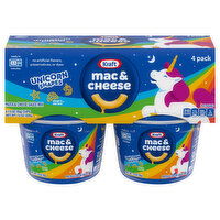 Kraft Pasta & Cheese Sauce Mix, Mac & Cheese, Unicorn Shapes, 4 Pack - 4 Each 