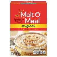 Malt O Meal Cereal, Hot Wheat, Quick Cooking, Original - 36 Ounce 