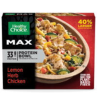 Healthy Choice Max Bowl Lemon Herb Chicken Frozen Meal