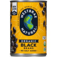 Westbrae Natural Organic Black Beans - 15 Ounce 