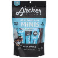 Country Archer Beef Sticks, Grass-Fed, Original, Minis