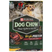 Dog Chow Dog Food, with Real Beef, High Protein - 18 Pound 