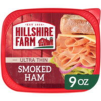 Hillshire Farm Ultra Thin Sliced Smoked Ham Sandwich Meat - 9 Ounce 