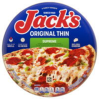 Jack's Pizza, Original Thin, Supreme - 15.8 Ounce 